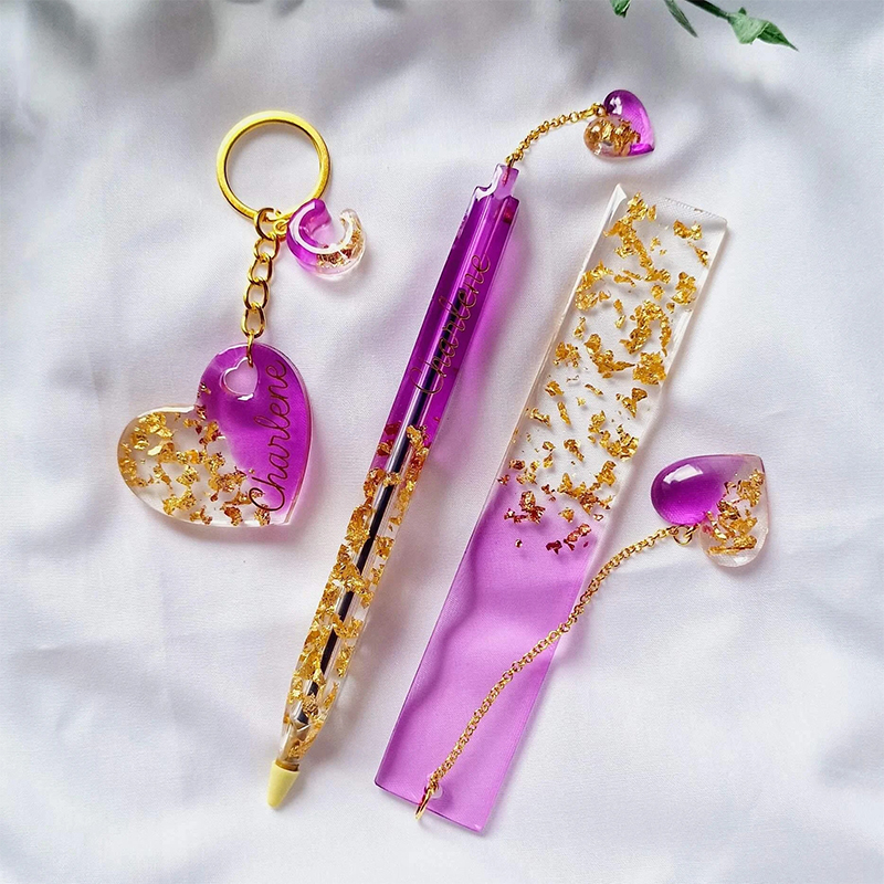 Transparent Pen and Bookmark S - Stationery Supplier 评论和价格