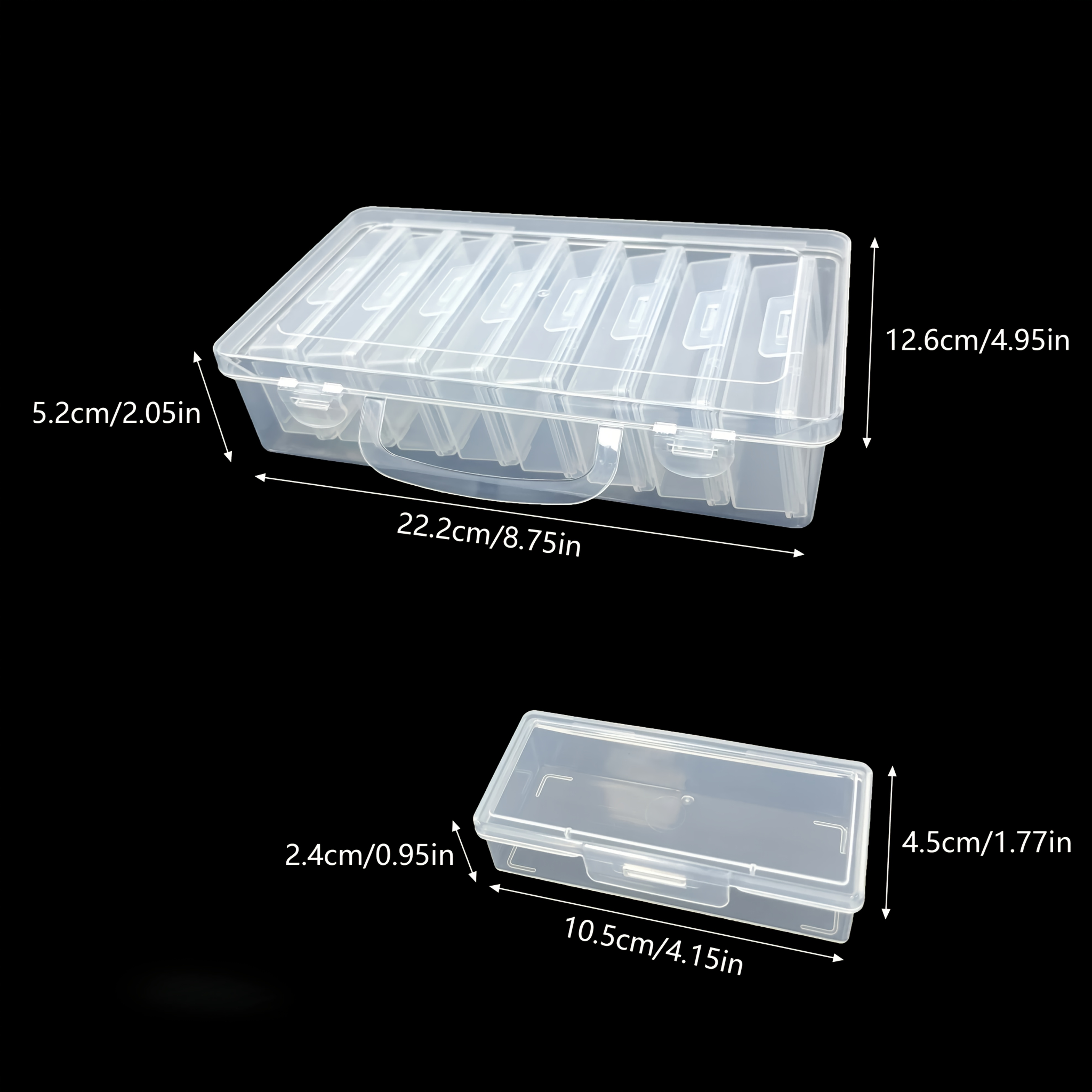 Transparent Plastic Storage Bo - Stationery And Office Supply Stores 评论和价格