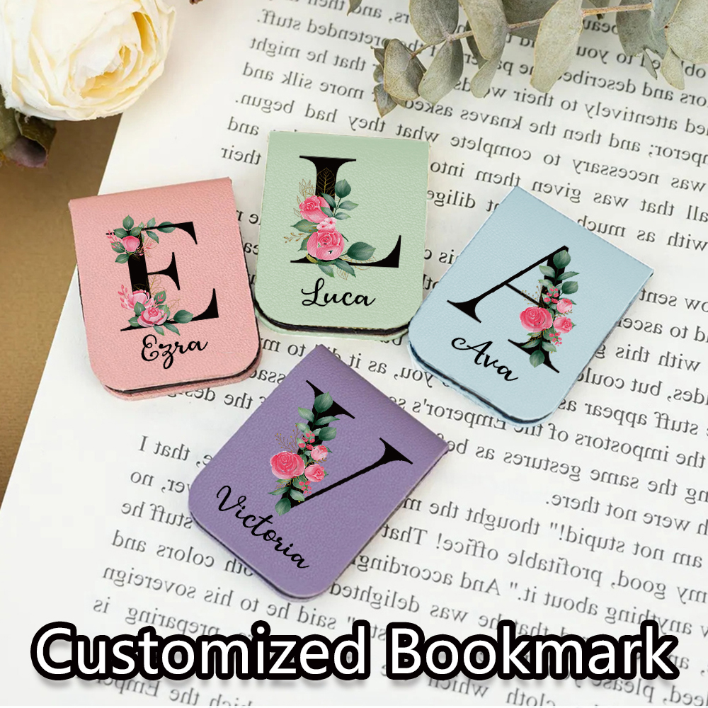 1PC Colorful rose 26 style let - Bookmark Magnetic Clip 评论和价格