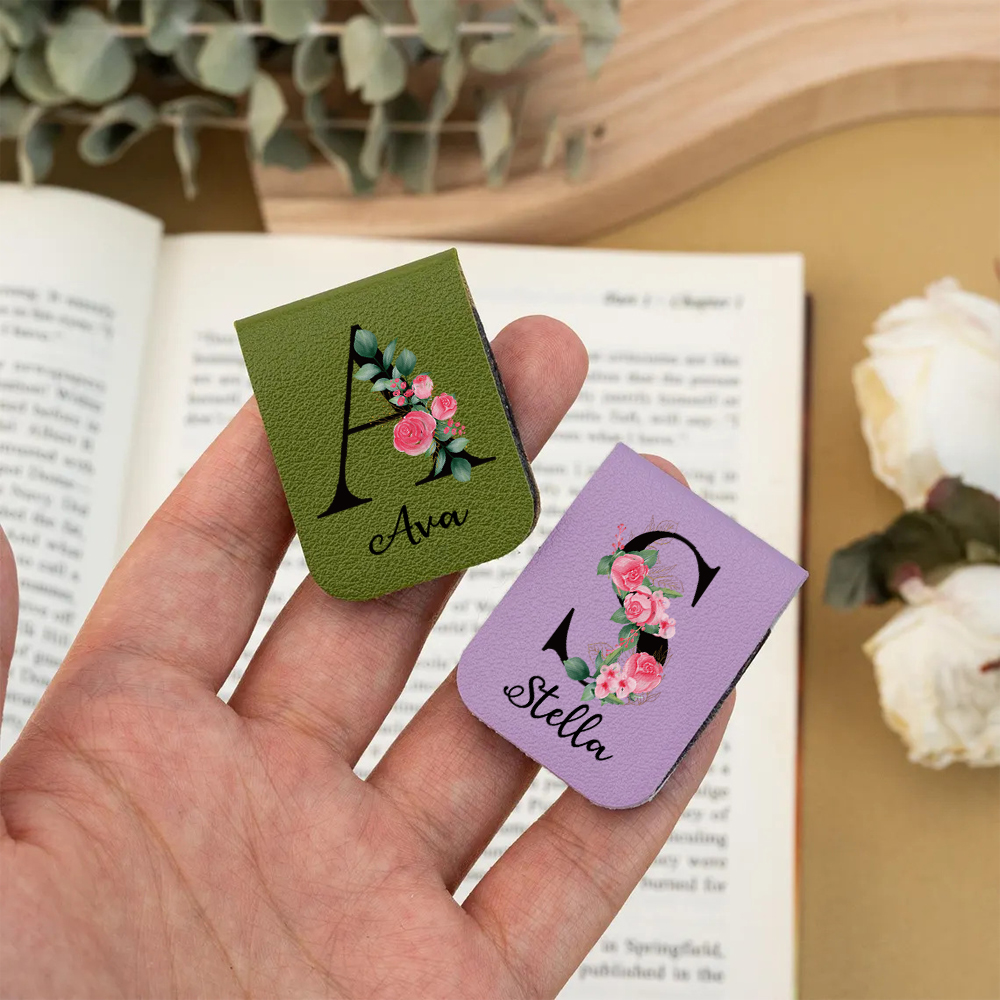 1PC Colorful rose 26 style let - Bookmark Magnetic Clip 评论和价格