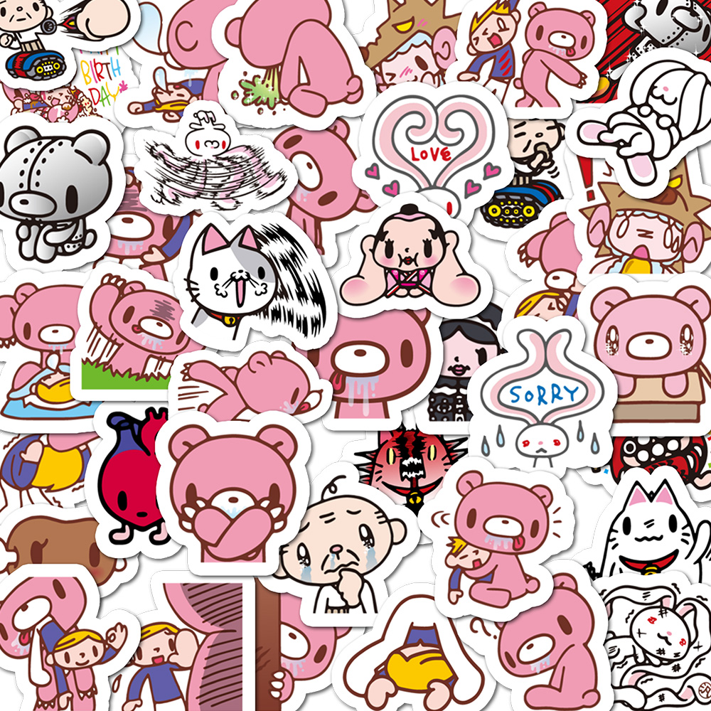40pcs Cartoon Gloomy Bear & CH - Memo Pad Sticky 评论和价格