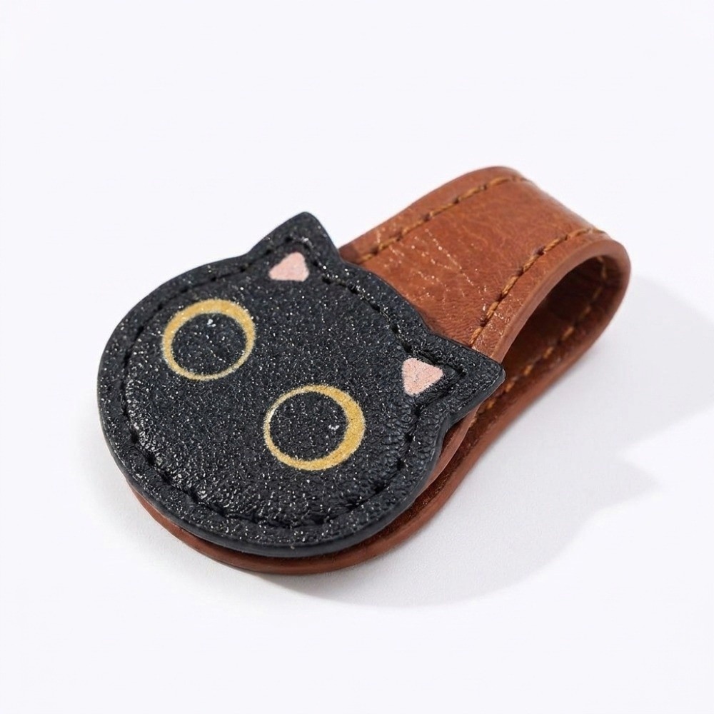 Cute PU Magnetic Page Clip Cat - Bookmark Magnetic Clip 评论和价格