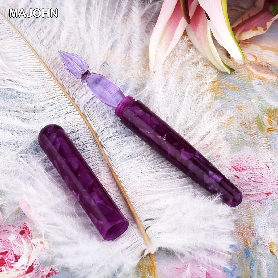 MAJOHN N10 Resin Handmade Glas - Office Stationery Supply Business 评论和价格