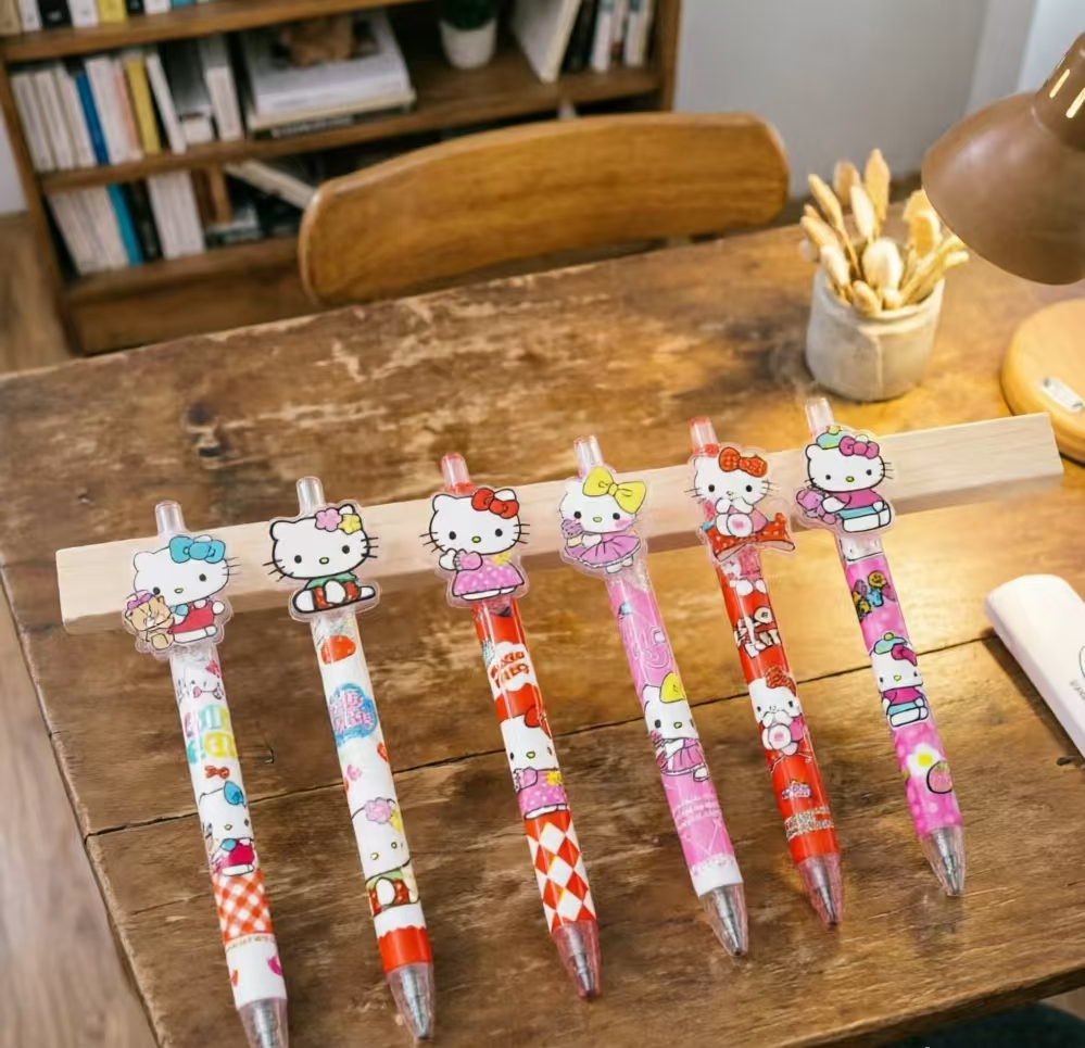 Cute Hello Kitty Gel Pen 0.5mm - Stationery Supplier 评论和价格