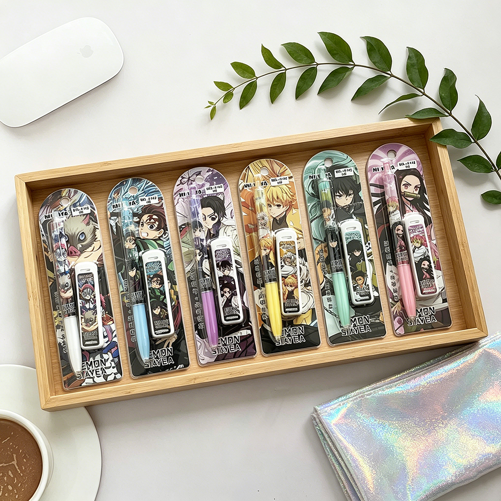 Random 1/6pcs Kawaii Demon Sla - Stationery Supplier 评论和价格