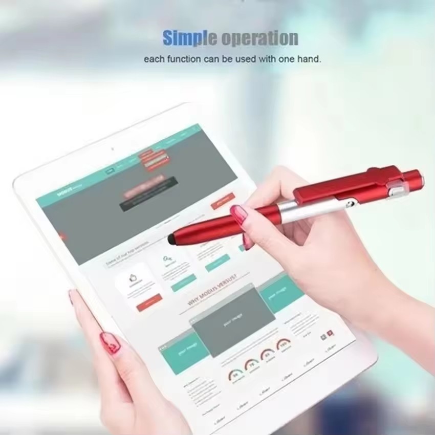 4 IN 1 Multifunction Touch Pen - Stationery Supplier 评论和价格