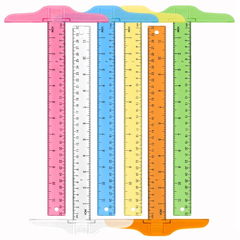 1Pc T-shaped Double Side Scale - Stationery Supplier 评论和价格