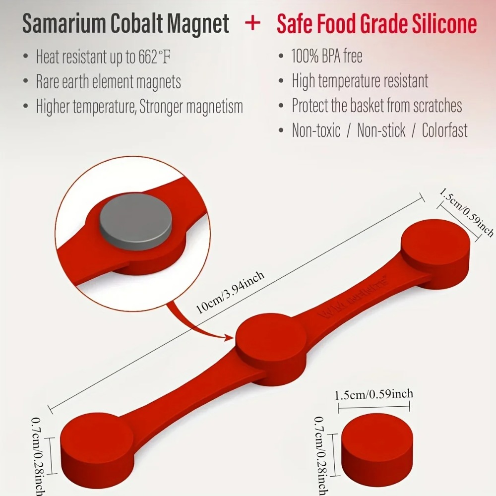 Air Fryer Magnet Silicone Buck - Paperclip Magnetic Set 评论和价格