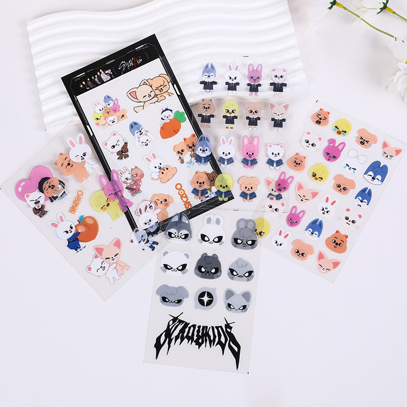 Skzoo Stray Kids Anime Cartoon - Memo Pad Sticky 评论和价格