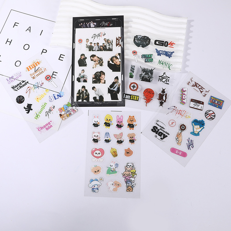 Skzoo Stray Kids Anime Cartoon - Memo Pad Sticky 评论和价格