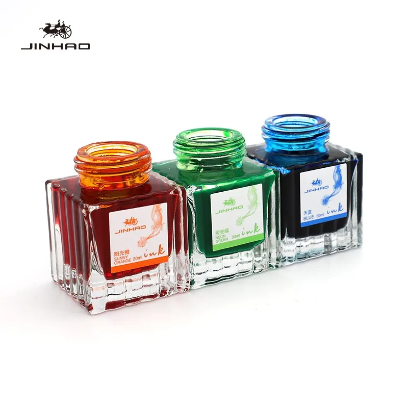 JINHAO 50/30ml Muilt Color Sig - Calligraphy Ink Bottle 评论和价格