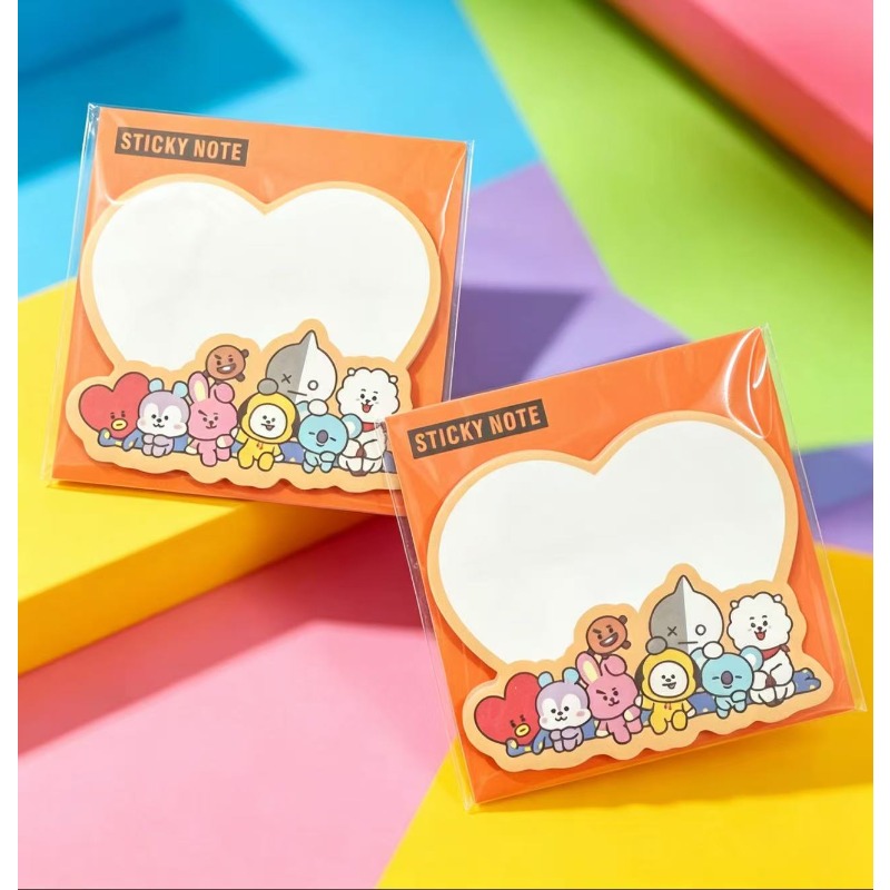 BT21 Creative Cute Sticky Note - Memo Pad Sticky 评论和价格