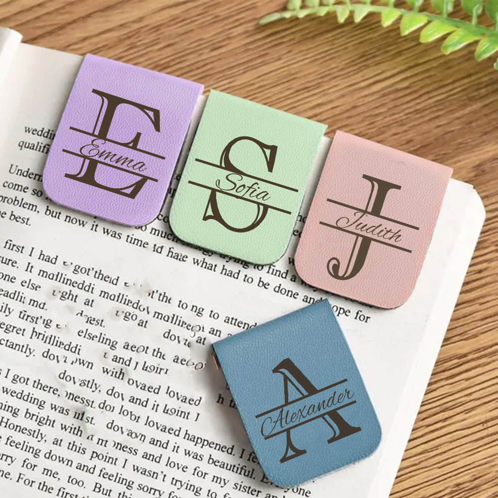 1pc Name Bookmark with letters - Bookmark Magnetic Clip 评论和价格