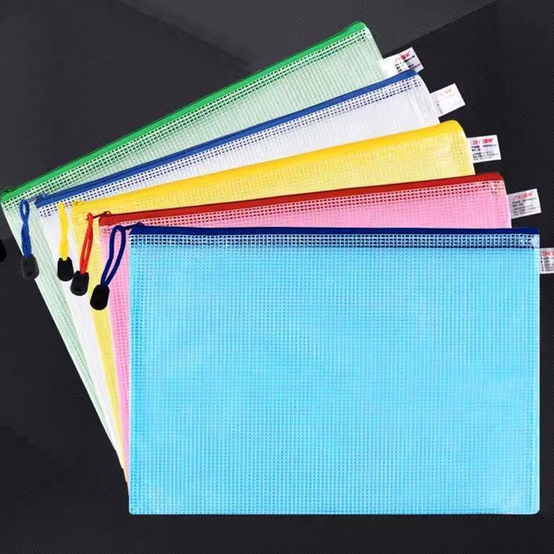 Mesh Zipper Pouch Document Bag - Portfolio Folder Zip 评论和价格