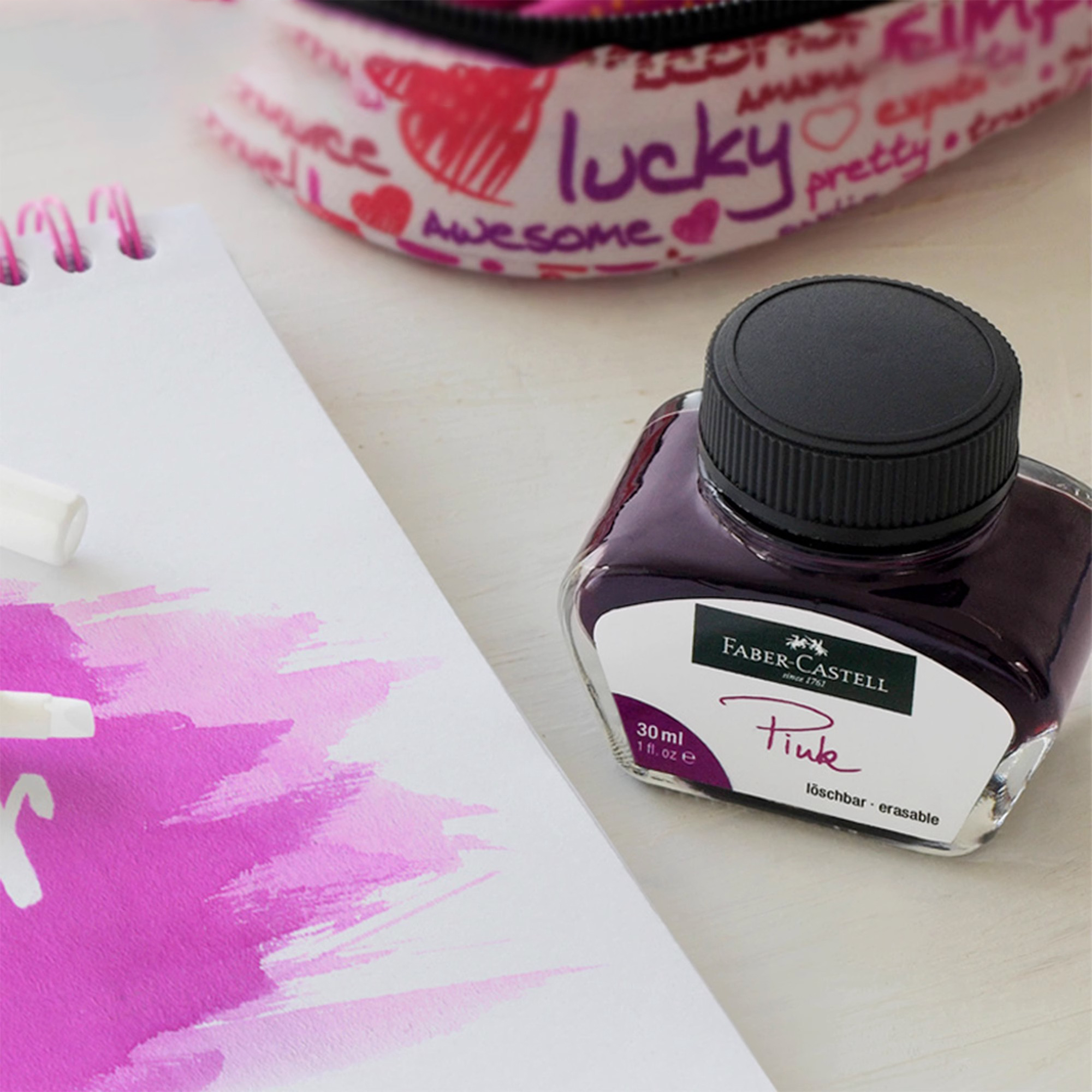 Faber-Castell 30/62.5ML Ink Re - Calligraphy Ink Bottle 评论和价格