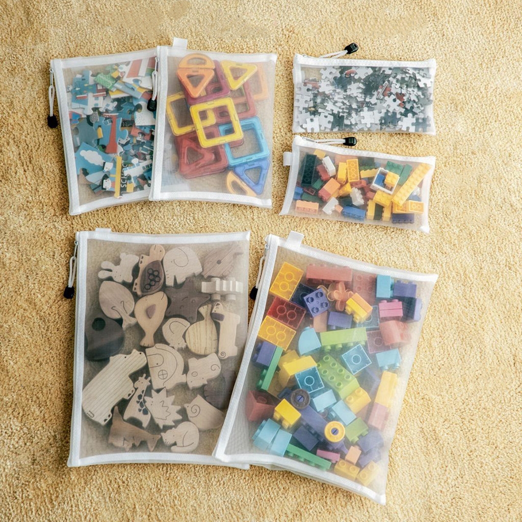1-30 PCS Mesh Zipper File Bag  - Portfolio Folder Zip 评论和价格