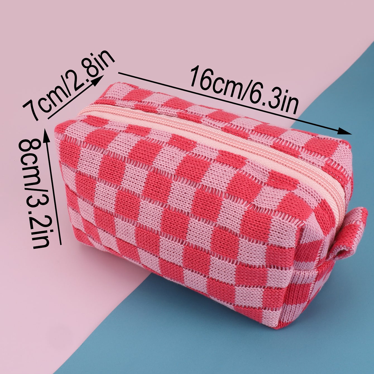 1PC Pink Checkered Single-Laye - Stationery And Office Supply Stores 评论和价格