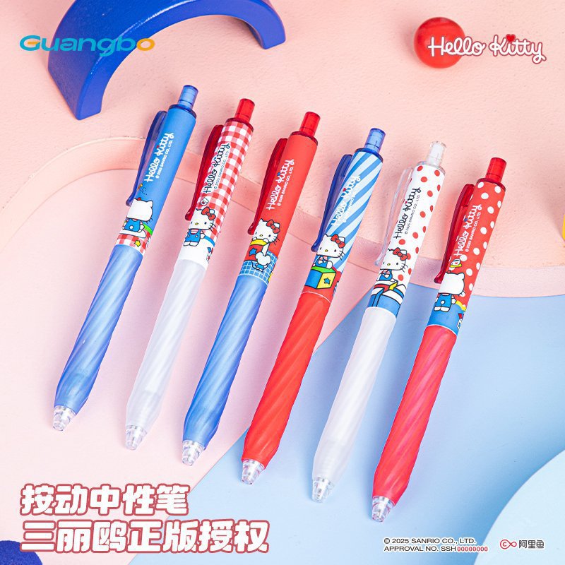 3Pcs Authorized Cartoon Kitty  - Stationery Supplier 评论和价格