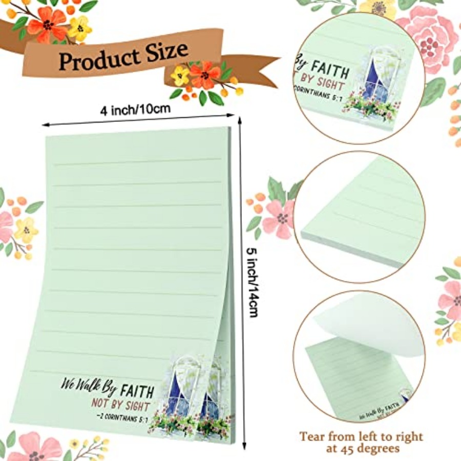 8 Pack Bible Sticky Notes 240  - Memo Pad Sticky 评论和价格