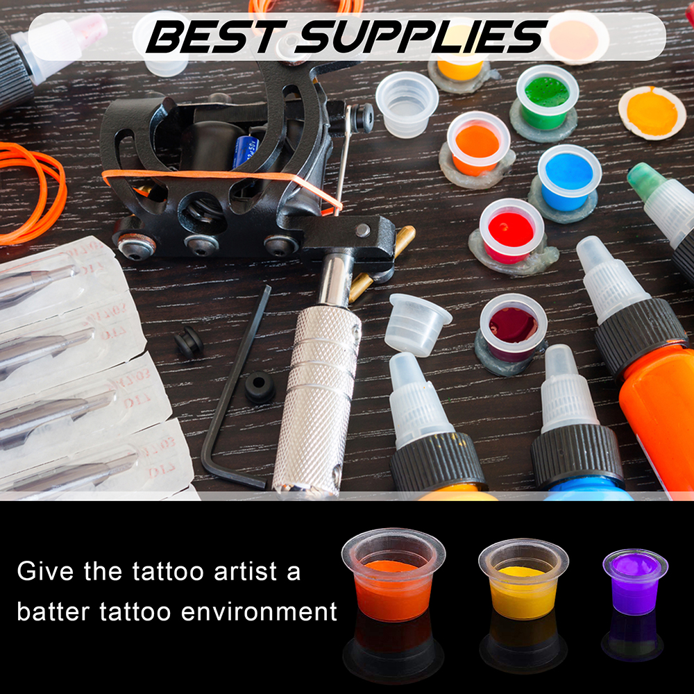 300/100pcs Disposable Tattoo I - Calligraphy Ink Bottle 评论和价格