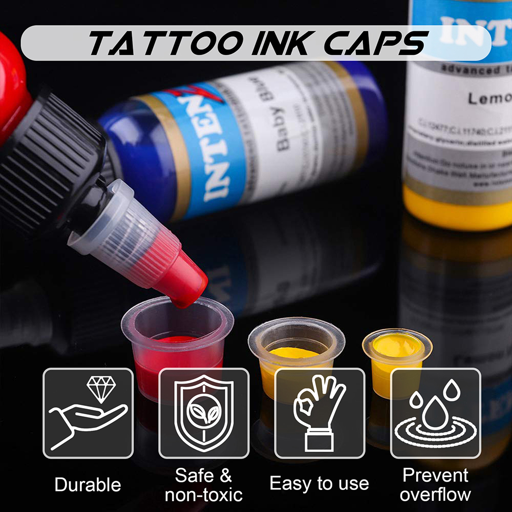 300/100pcs Disposable Tattoo I - Calligraphy Ink Bottle 评论和价格