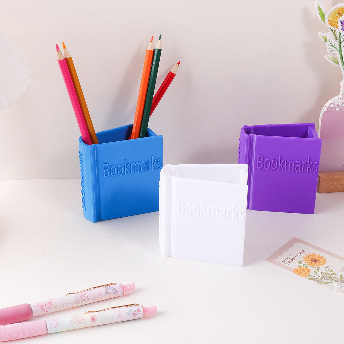 Minimalist style 3D solid colo - Stationery And Office Supply Stores 评论和价格