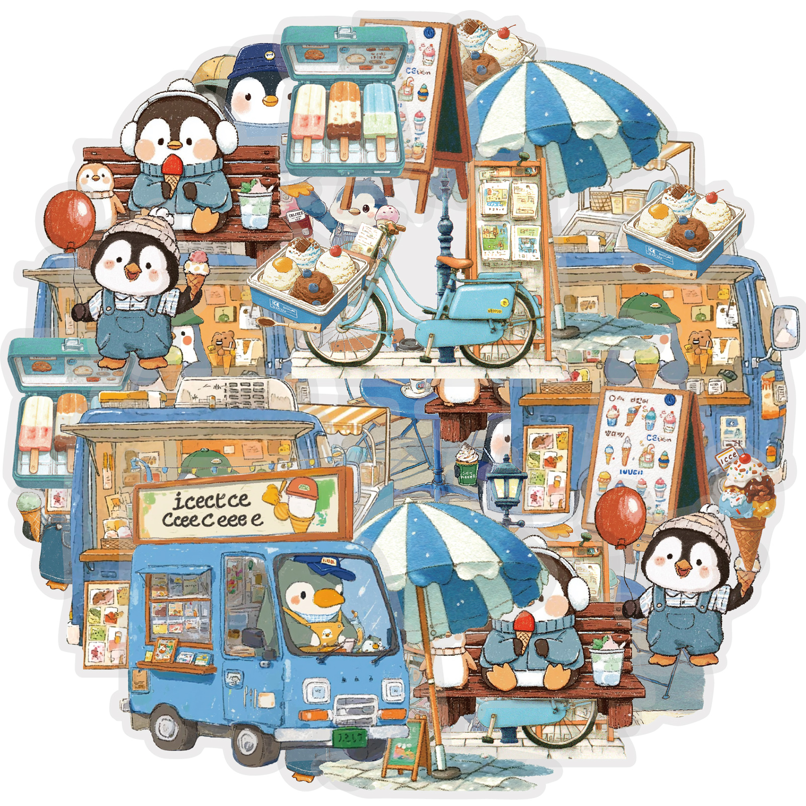 Etori Life 15Pcs Cute Penguin  - Stationery And Office Supply Stores 评论和价格