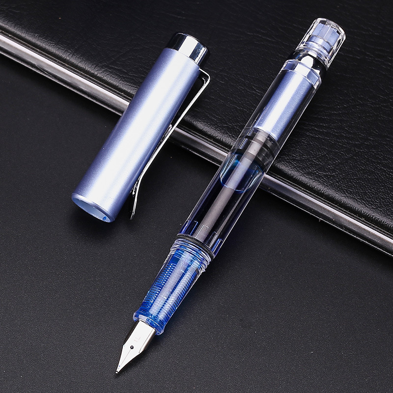 9 Colors Piston Fountain Pen E - Stationery Supply Business 评论和价格