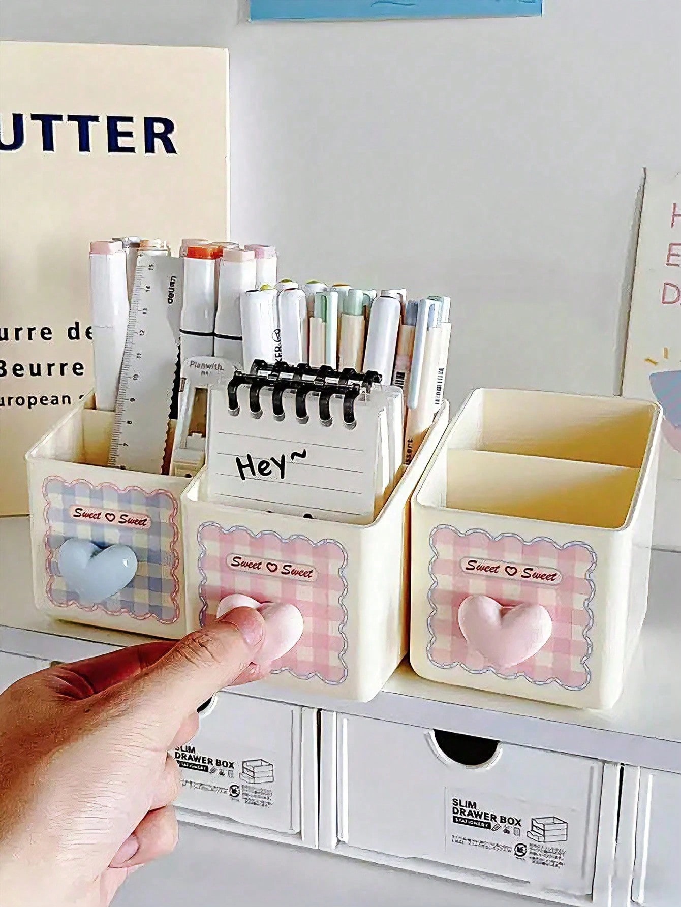 1pc Desktop Stationery Storage - Stationery And Office Supply Stores 评论和价格
